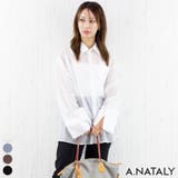 オフ | シアー片ポケットシャツ | A.NATALY