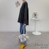 オーバーサイズ裾ラウンドカットソー | A.NATALY | 詳細画像8 