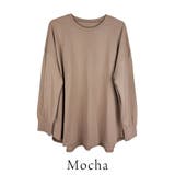 オーバーサイズ裾ラウンドカットソー | A.NATALY | 詳細画像12 