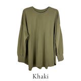 オーバーサイズ裾ラウンドカットソー | A.NATALY | 詳細画像13 