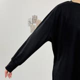 オーバーサイズ裾ラウンドカットソー | A.NATALY | 詳細画像19 