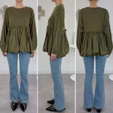 ペプラム切替バルーントップス | A.NATALY | 詳細画像10 