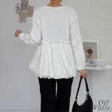 ペプラム切替バルーントップス | A.NATALY | 詳細画像1 