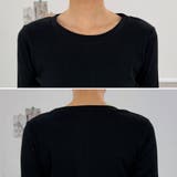 袖口ボタンリブロングTシャツ | A.NATALY | 詳細画像8 