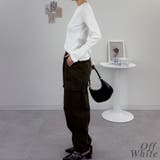 袖口ボタンリブロングTシャツ | A.NATALY | 詳細画像2 