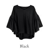 ドロップショルダーギャザースリーブカットソー | A.NATALY | 詳細画像12