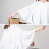 ドロップショルダーギャザースリーブカットソー | A.NATALY | 詳細画像18