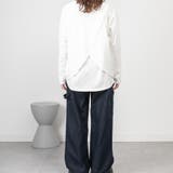バックダブル長袖Tシャツ | A.NATALY | 詳細画像9 