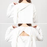 バックダブル長袖Tシャツ | A.NATALY | 詳細画像12 