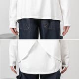 バックダブル長袖Tシャツ | A.NATALY | 詳細画像13 