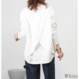 バックダブル長袖Tシャツ | A.NATALY | 詳細画像1 