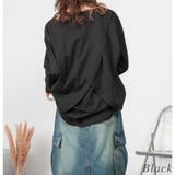 バックダブル長袖Tシャツ | A.NATALY | 詳細画像3 