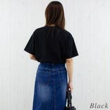 接触冷感エンボス加工プリントTシャツ | A.NATALY | 詳細画像7 