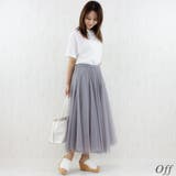 接触冷感エンボス加工プリントTシャツ | A.NATALY | 詳細画像4 