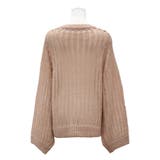 透かし編みⅤネックプルオーバー | A.NATALY | 詳細画像14 