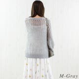 透かし編みⅤネックプルオーバー | A.NATALY | 詳細画像5 