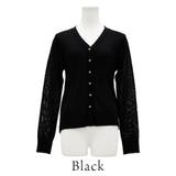 麻タッチメタル釦シアーカーディガン | A.NATALY | 詳細画像12 