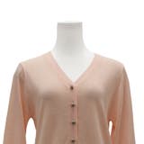 麻タッチメタル釦シアーカーディガン | A.NATALY | 詳細画像15 