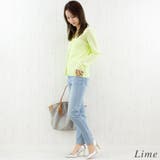 麻タッチメタル釦シアーカーディガン | A.NATALY | 詳細画像4 