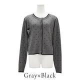 麻ライクドット配色カーデ | A.NATALY | 詳細画像11