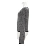 麻ライクドット配色カーデ | A.NATALY | 詳細画像13