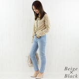 麻ライクドット配色カーデ | A.NATALY | 詳細画像3