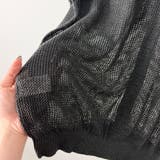 メッシュ編みボートネック5分袖カーディガン | A.NATALY | 詳細画像11 