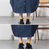 ヴィンテージ加工デニムワンピース | A.NATALY | 詳細画像10 