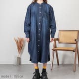 ヴィンテージ加工デニムワンピース | A.NATALY | 詳細画像6 