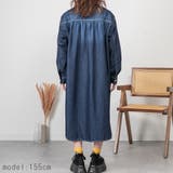ヴィンテージ加工デニムワンピース | A.NATALY | 詳細画像7 