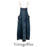 配色ショルダーデニムサロペットスカート | A.NATALY | 詳細画像7 