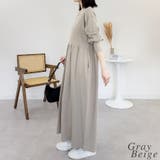 ラウンドネックフレアワンピース | A.NATALY | 詳細画像1 