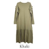 ダブルフリル長袖ワンピース | A.NATALY | 詳細画像9