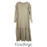 ダブルフリル長袖ワンピース | A.NATALY | 詳細画像10