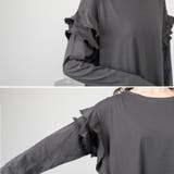 ダブルフリル長袖ワンピース | A.NATALY | 詳細画像15