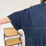 ライトオンスデニムスキッパーネックシャツワンピース | A.NATALY | 詳細画像13