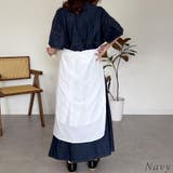 ライトオンスデニムスキッパーネックシャツワンピース | A.NATALY | 詳細画像4