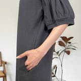 袖タックバルーンスリーブ半袖ワンピース | A.NATALY | 詳細画像13 