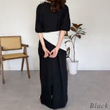 袖タックバルーンスリーブ半袖ワンピース | A.NATALY | 詳細画像6 