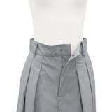 ウォッシャブルフェイクレザータックワイドパンツ | A.NATALY | 詳細画像20