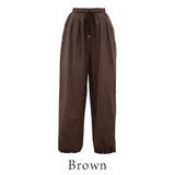 リネンライクストライプタックイージーパンツ | A.NATALY | 詳細画像8 