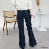 フレアーストレッチデニムパンツ | A.NATALY | 詳細画像3 