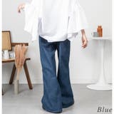 ドレープワイドフレアパンツ | A.NATALY | 詳細画像1 