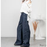 ドレープワイドフレアパンツ | A.NATALY | 詳細画像4 