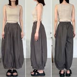 綿麻キュロットピエロパンツ | A.NATALY | 詳細画像10