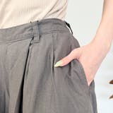 綿麻キュロットピエロパンツ | A.NATALY | 詳細画像13