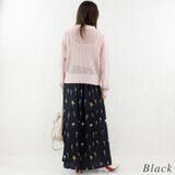 プリントギャザースカート | A.NATALY | 詳細画像4 