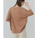 ポケット付きTシャツ コットン100% ラウンドヘム | ad thie | 詳細画像20