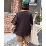 ポケット付きTシャツ コットン100% ラウンドヘム | ad thie | 詳細画像32