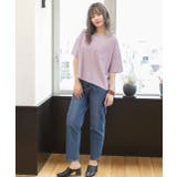 ポケット付きTシャツ コットン100% ラウンドヘム | ad thie | 詳細画像49